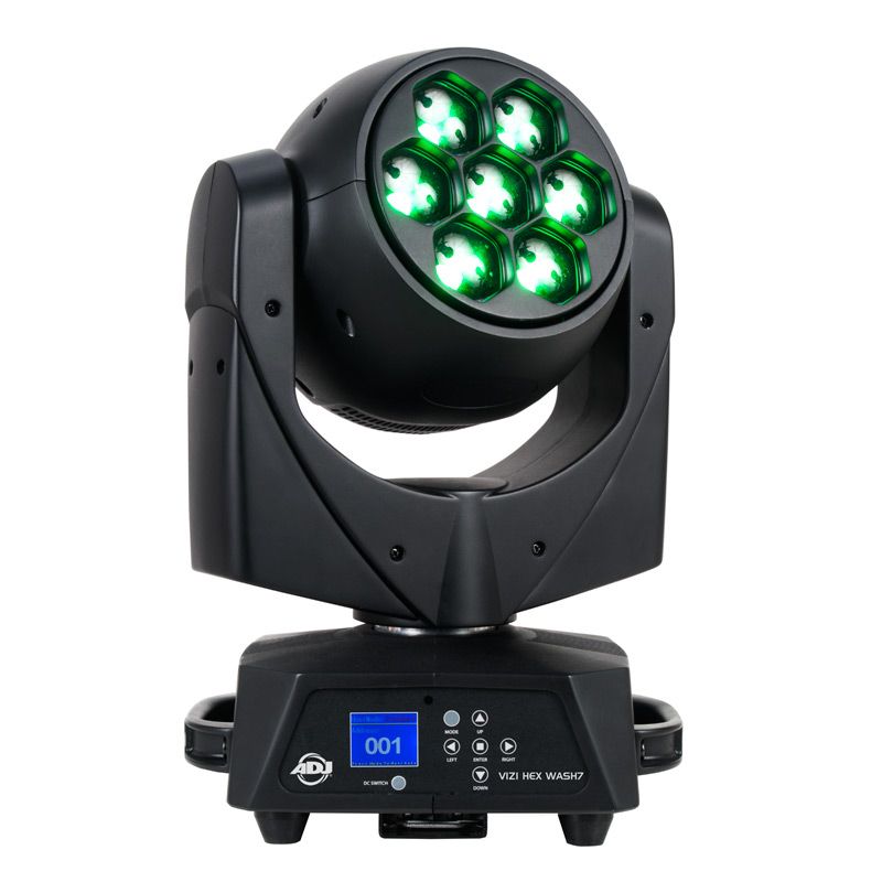 Moving head spotlight for events and parties