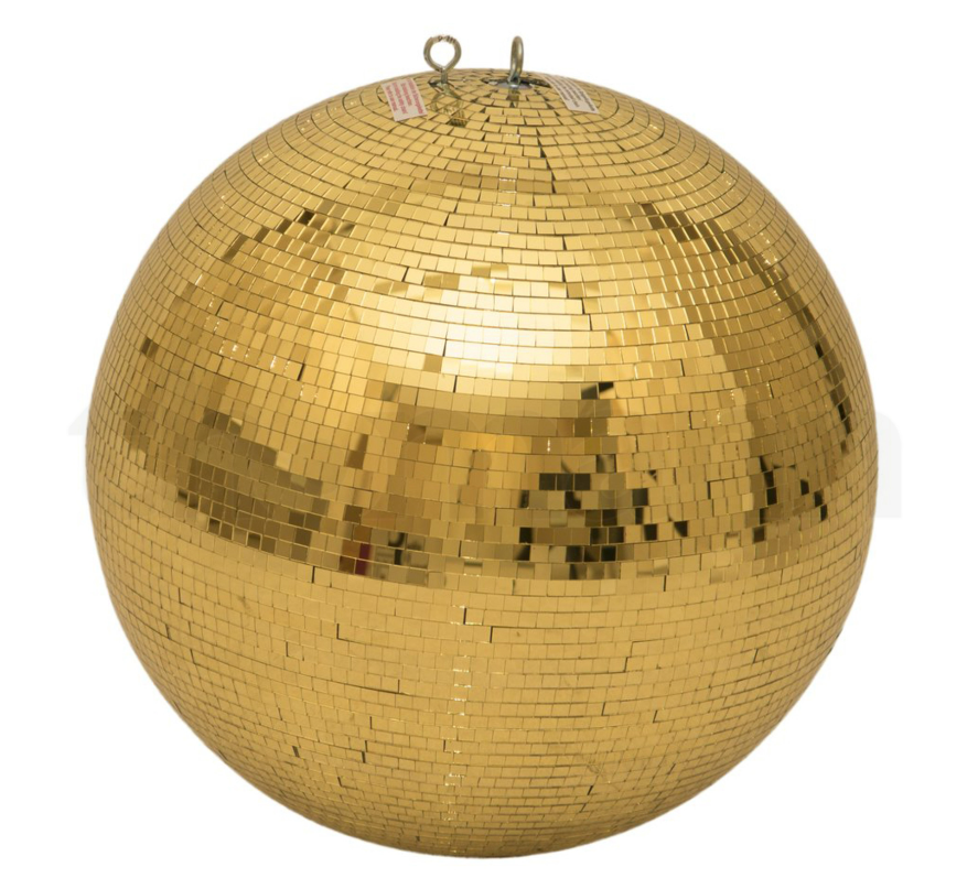 Large Gold Mirrorball